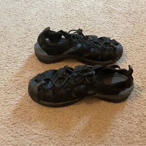 Woman’s Keen Black Outdoor Sandals